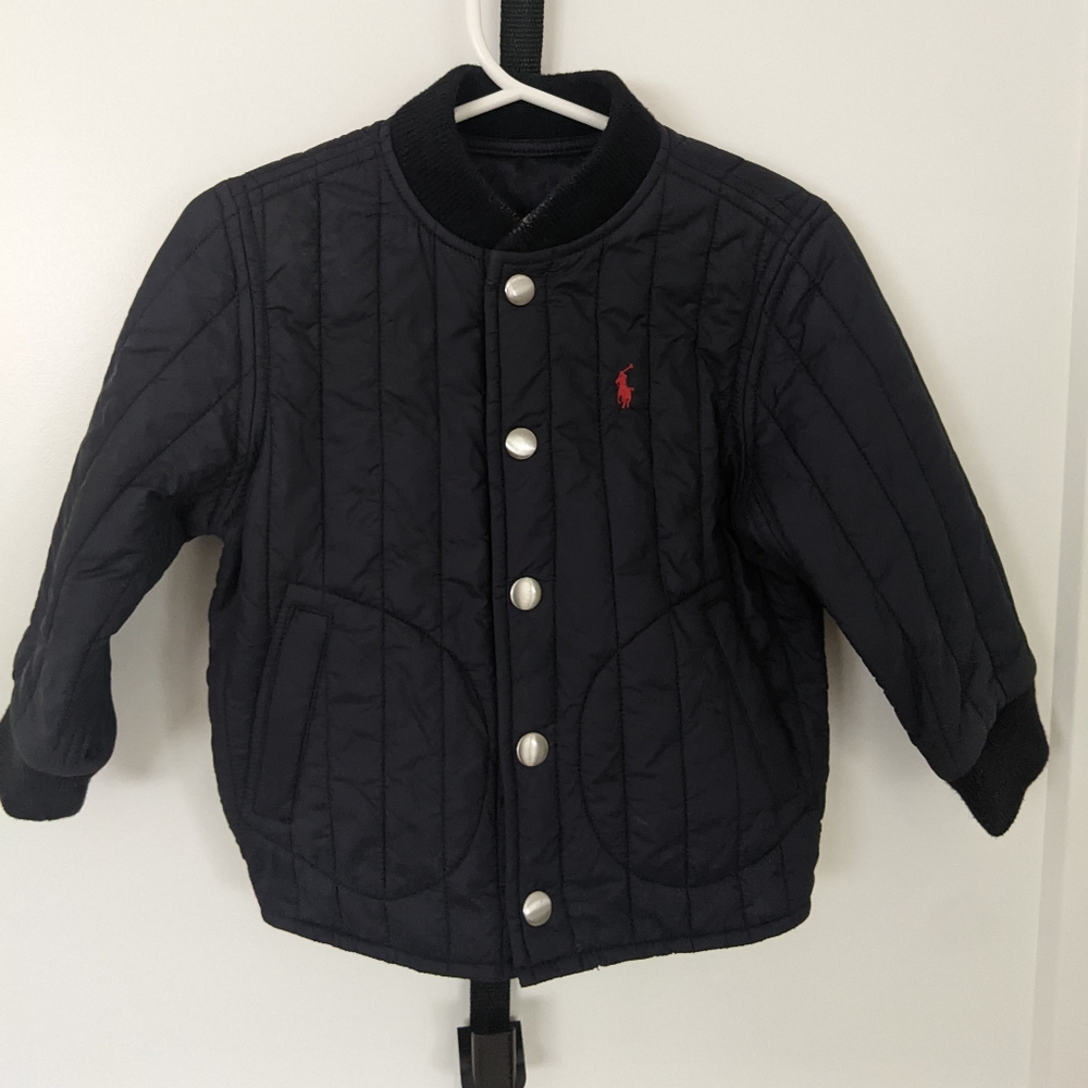 Ralph Lauren Water-Baseball Jacket 18M